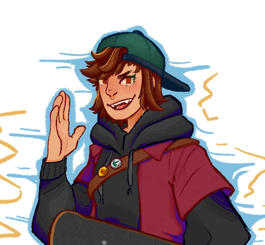 [FanArt] Scooter from Papa's Wingeria!