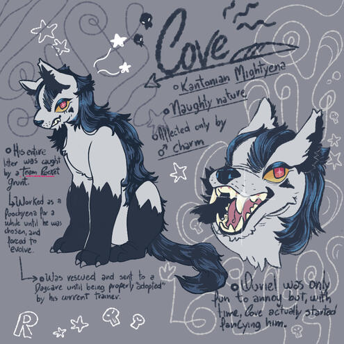 [OC] Mightyena, Cove