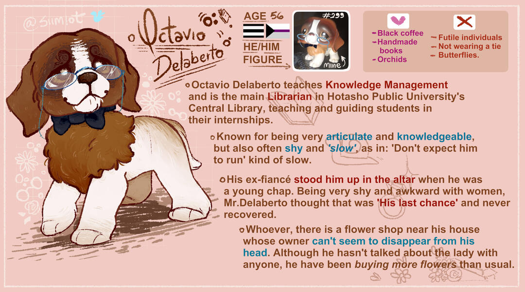 [OC] Octavio Delaberto was my first LPS and my first LPS OC
